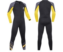 Combinaison de plongée enfant 2,5mm noire XS - 48% de remise