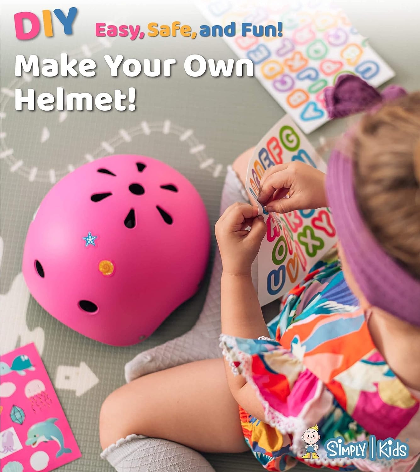 Casque de vélo enfant rose, taille S - 30% de remise