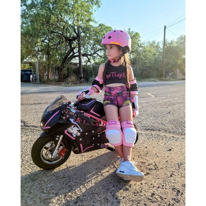 Casque de vélo enfant rose, taille S - 30% de remise