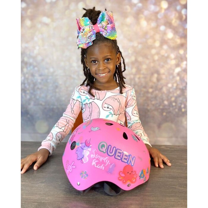 Casque de vélo enfant rose, taille S - 30% de remise
