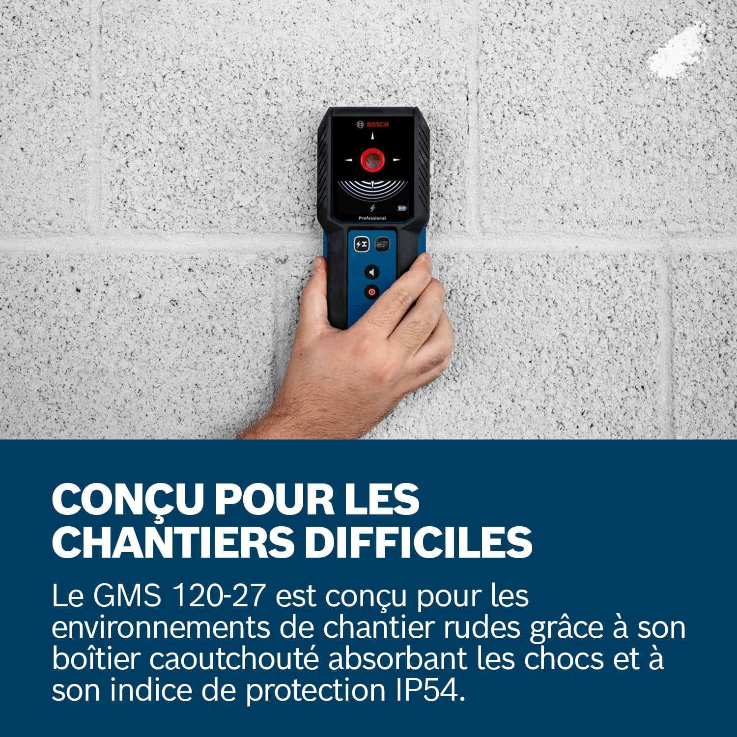 Détecteur de matériaux 120 mm - 34% de remise sur modèle déballé