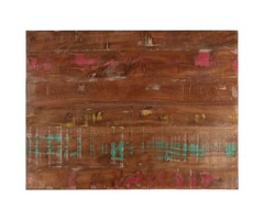 Vidaxl Plateau de table rectangulaire 70x50 cm en bois massif - 45% de remise