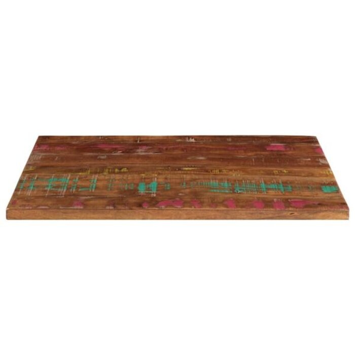 Vidaxl Plateau de table rectangulaire 70x50cm en bois massif recyclé - 34% de remise