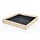 Bac de potager carré 120x120x18 cm en bois - 5% de remise