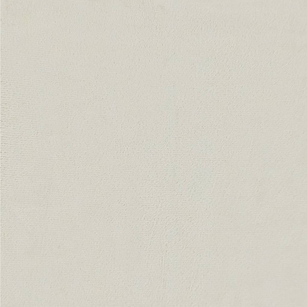 Lot de 12 panneaux muraux en velours crème 90x15 cm - 45% de remise
