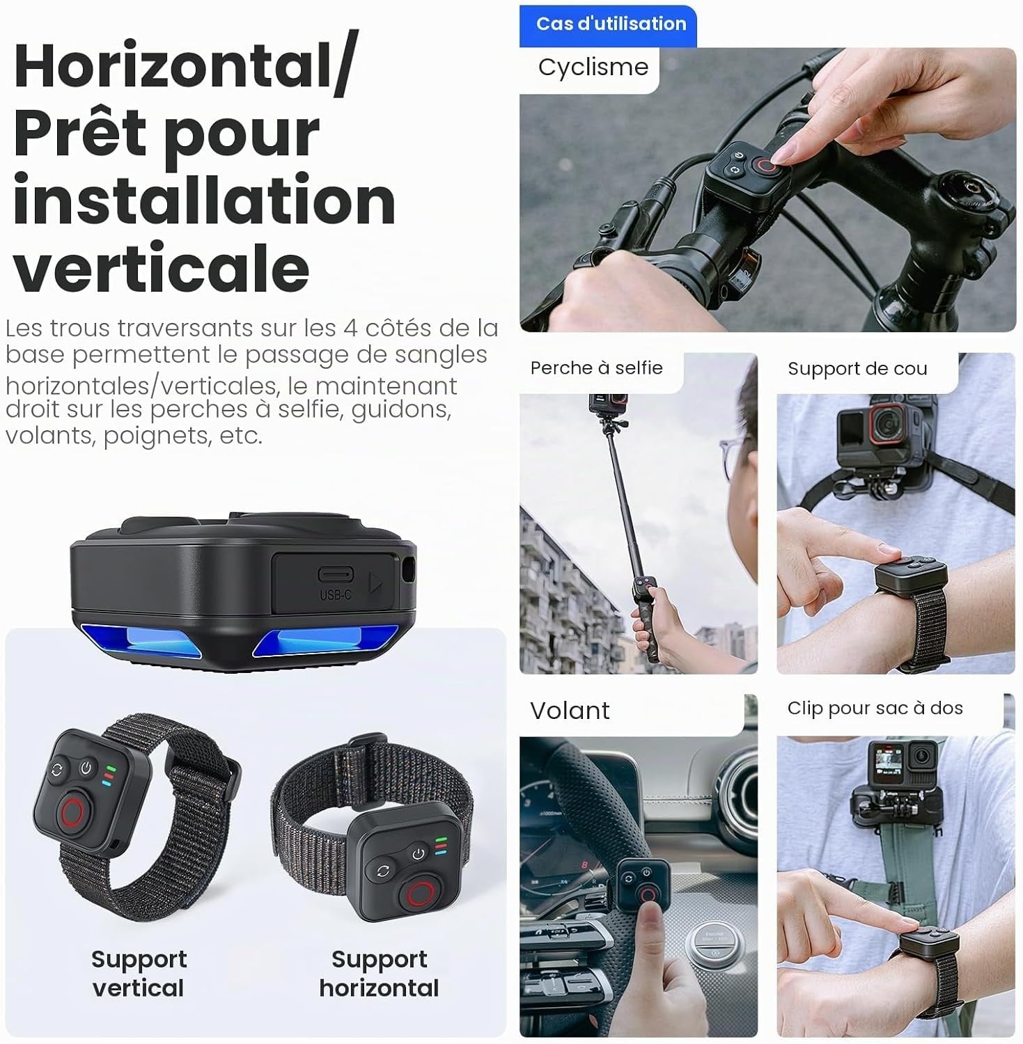 Télécommande Bluetooth pour caméras et smartphones - 30% de remise