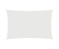 Vidaxl Voile d'ombrage rectangulaire 4 x 7 m - Blanc - 44% de remise