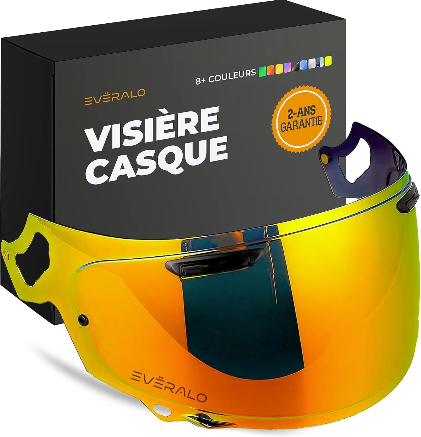 Visière moto rouge chromé pour Arai VAS-V - 32% de remise