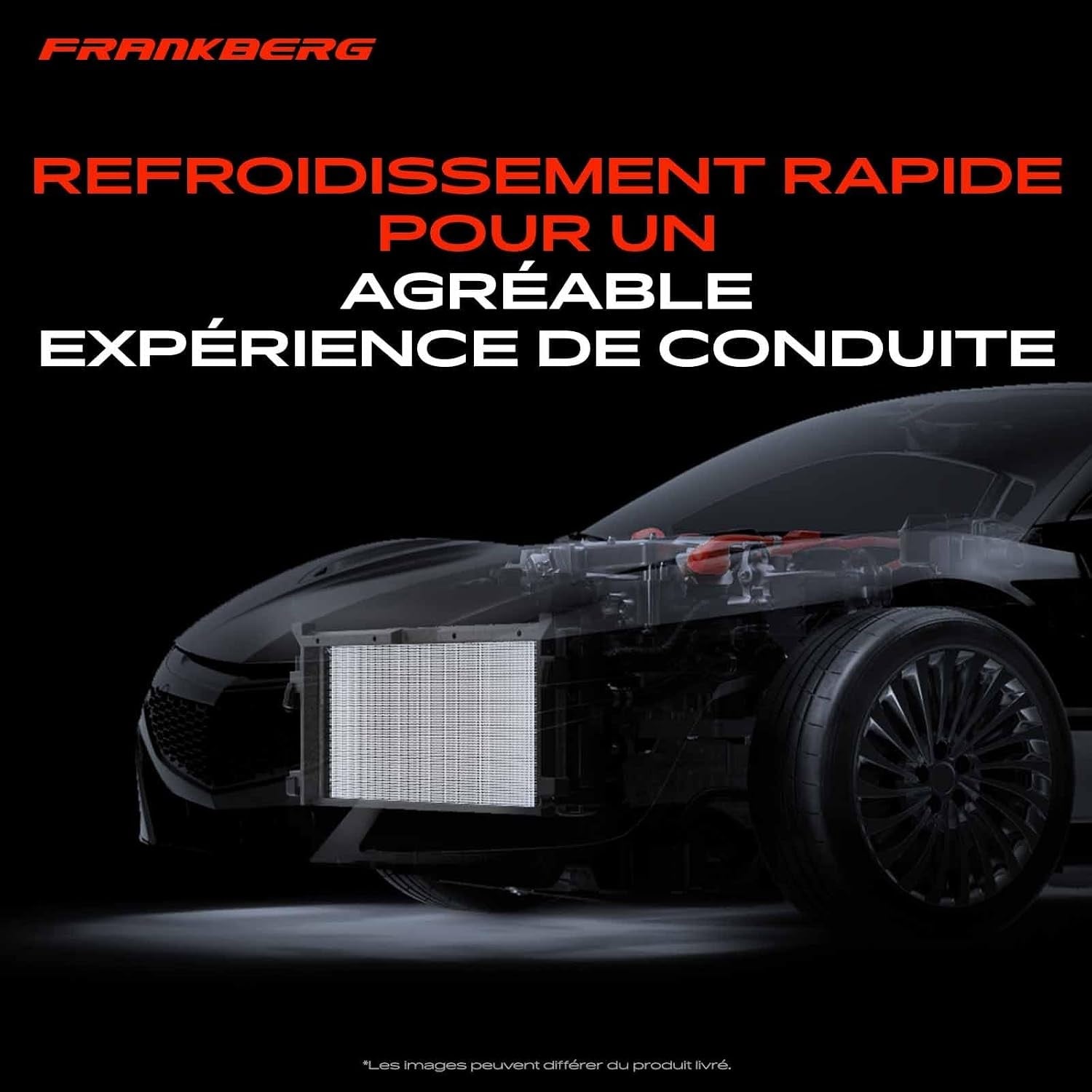 Condenseur de climatisation Jaguar I-Pace X590 - 608x400 mm - 33% de remise