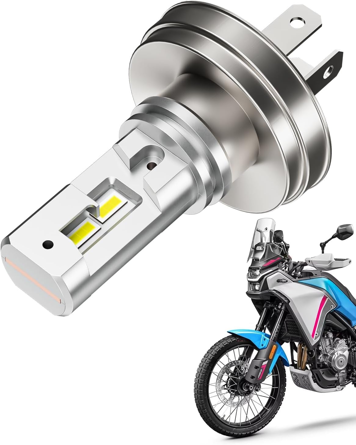 Ampoule LED Moto H4 10000LM 6000K - 31% de remise