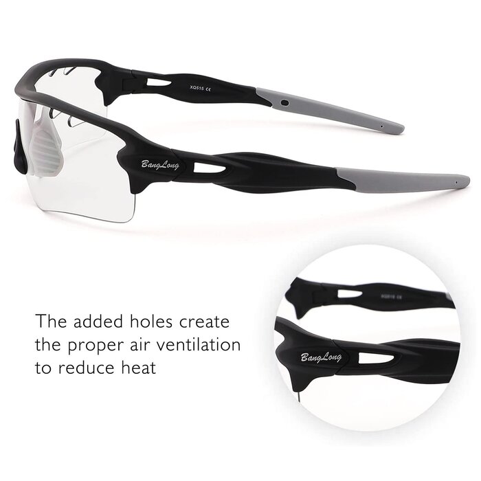Lunettes de sport photochromiques UV400 - 31% de remise - 28g