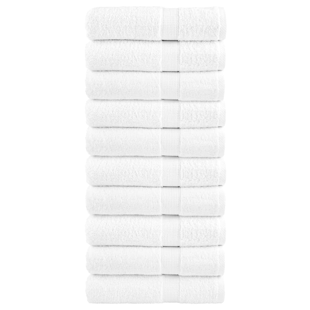 Lot de 10 serviettes de douche SOLUND 70x140 cm, 600g/m² - 34% de remise