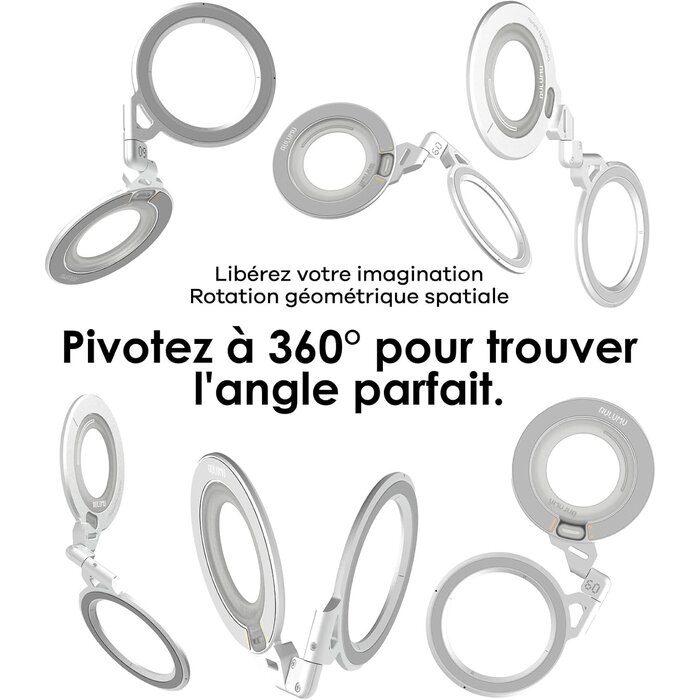 Support magnétique MagSafe en aluminium - 32% de remise
