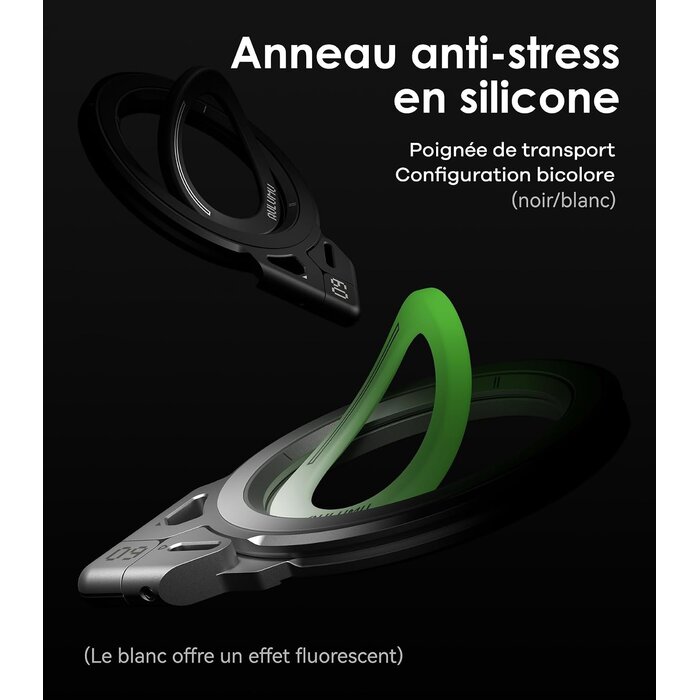 Support magnétique MagSafe en aluminium - 32% de remise