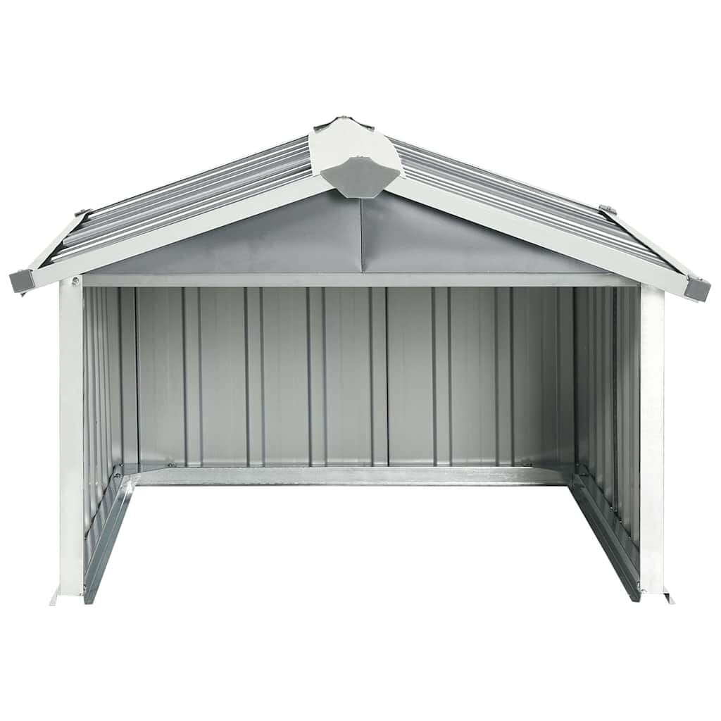 Abri pour robot tondeuse 92x97x63 cm en acier gris - 34% de remise
