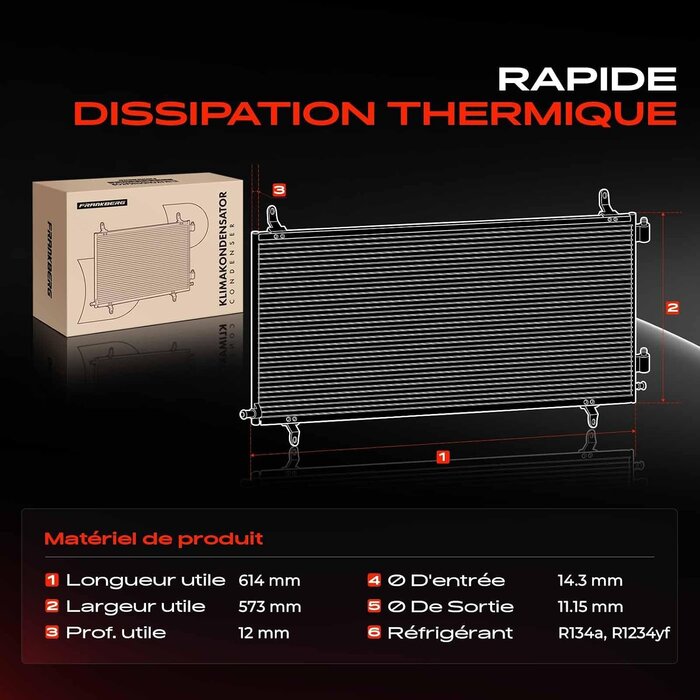Condenseur de climatisation Land Rover - 34% de remise