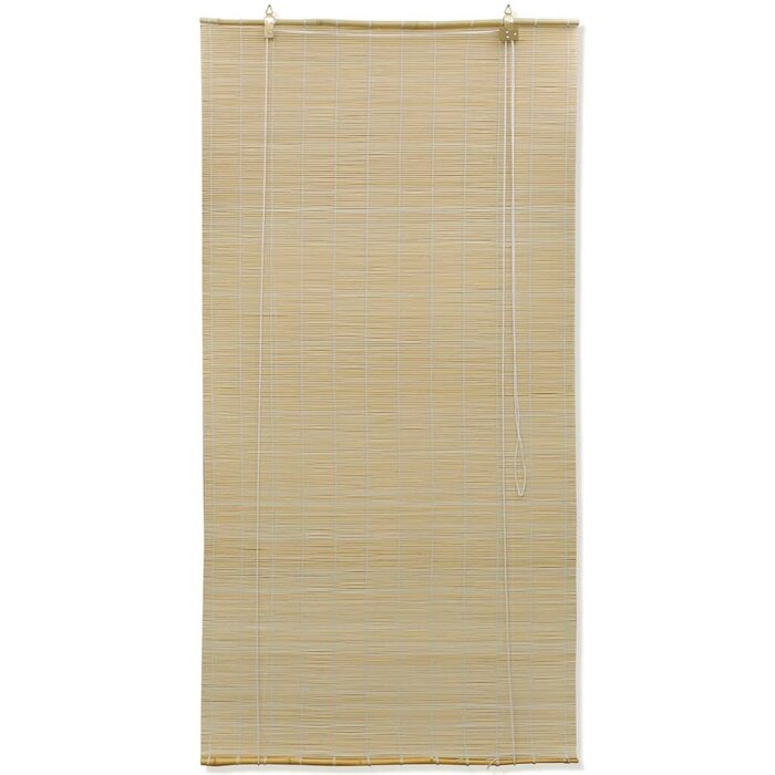 Store enrouleur en bambou naturel 120x160 cm - 31% de remise