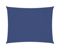 Vidaxl Voile d'ombrage rectangulaire 3x6 m bleue - 44% de remise