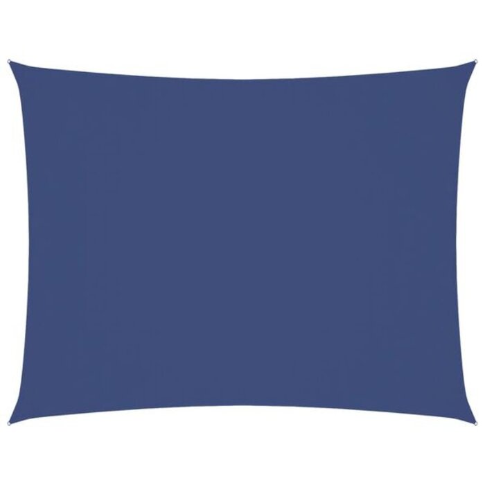 Voile d'ombrage rectangulaire 3x6m Bleu - 33% de remise