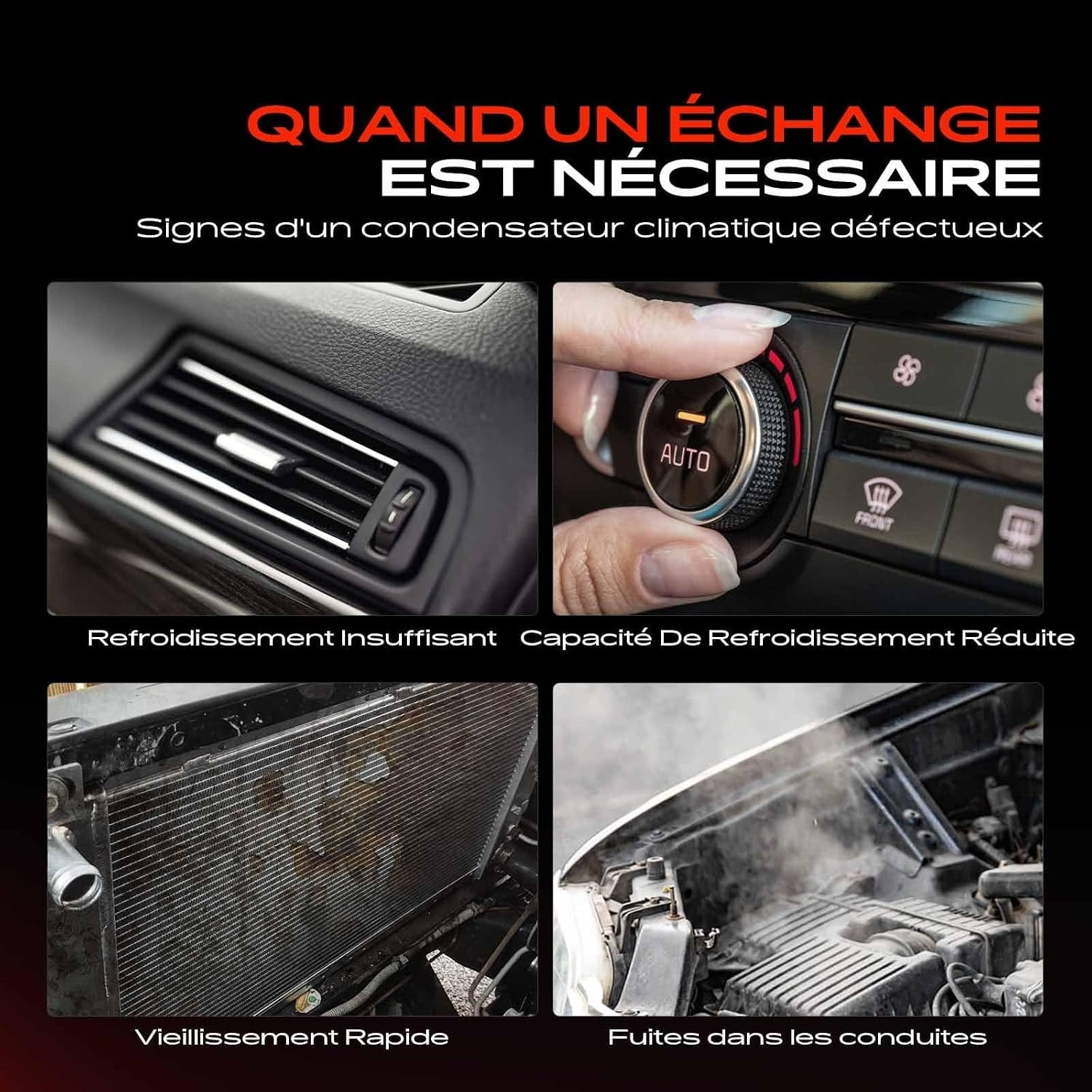 Condensateur Clim Jeep Wrangler III (2007-2017) - 34% de remise