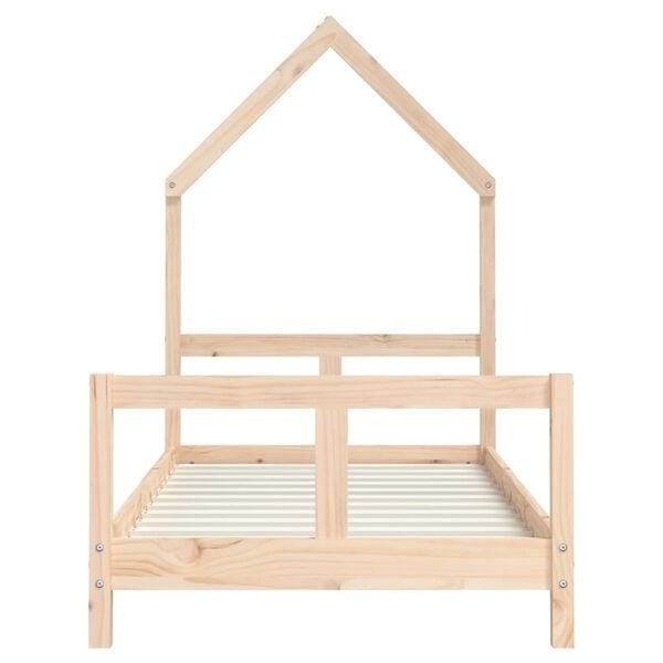 Lit cabane pour enfant 80x160 cm en pin massif - 34% de remise
