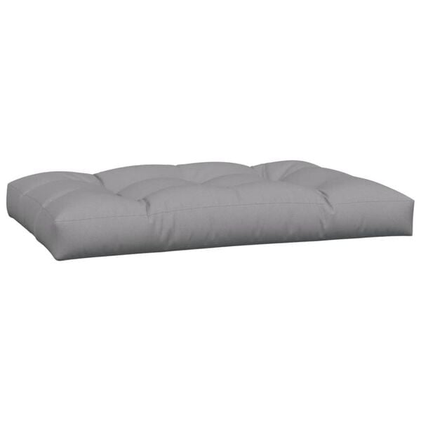 Lot de 2 coussins pour palette gris 120x80cm - 34% de remise