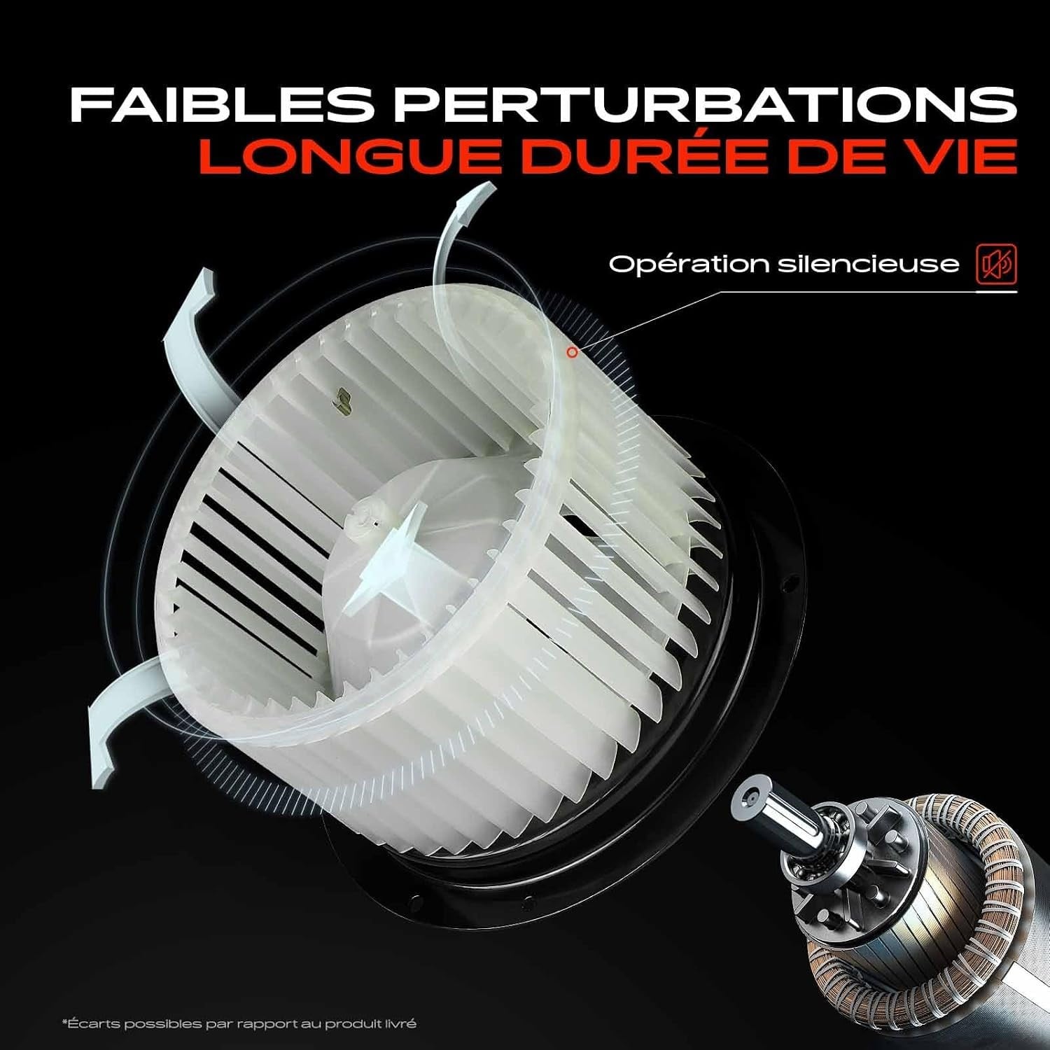 Ventilateur de chauffage 12V 132W pour Honda Civic, CR-V et Jeep - 32% de remise