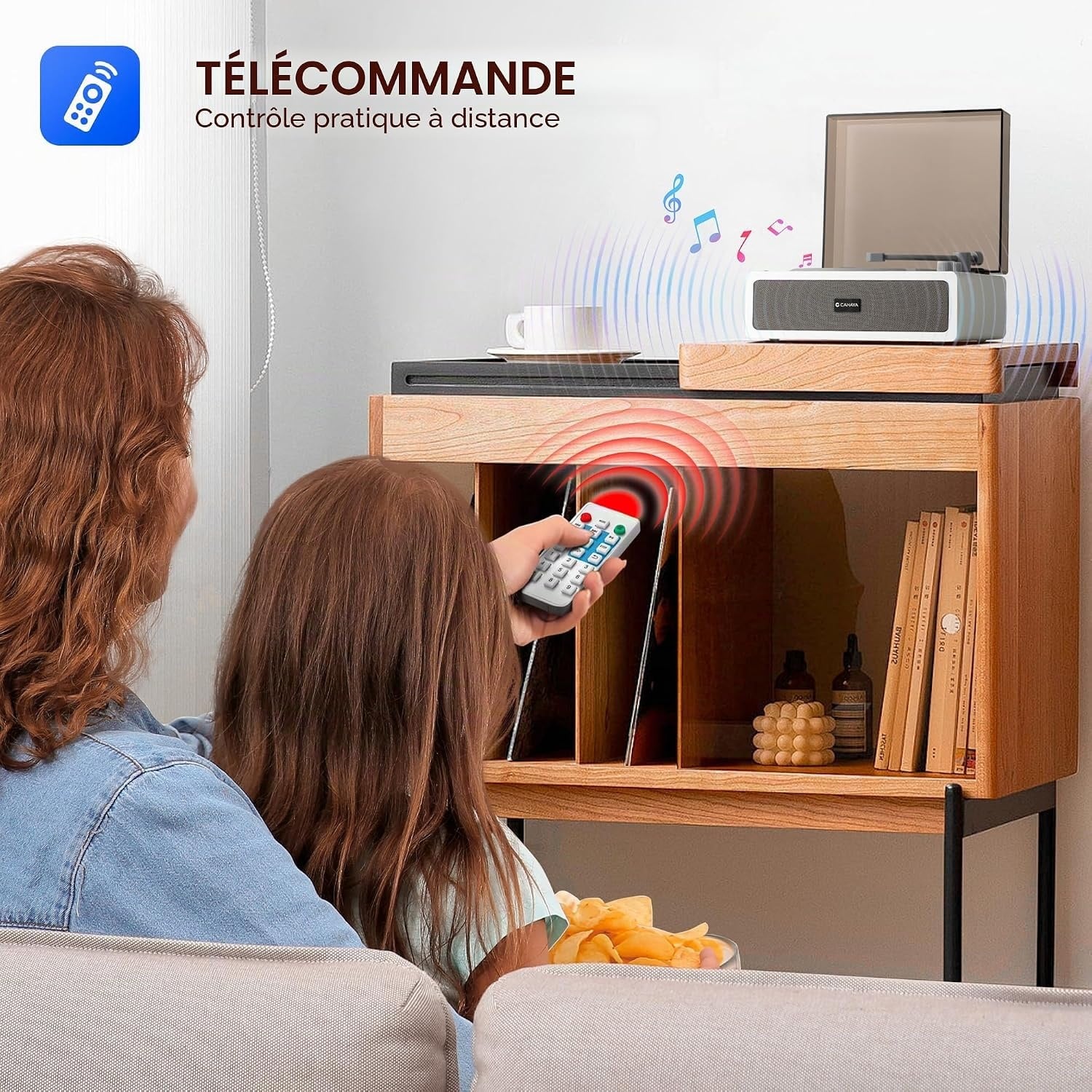 Lecteur CD Portable avec Bluetooth 5.4 et HiFi - 33% de remise