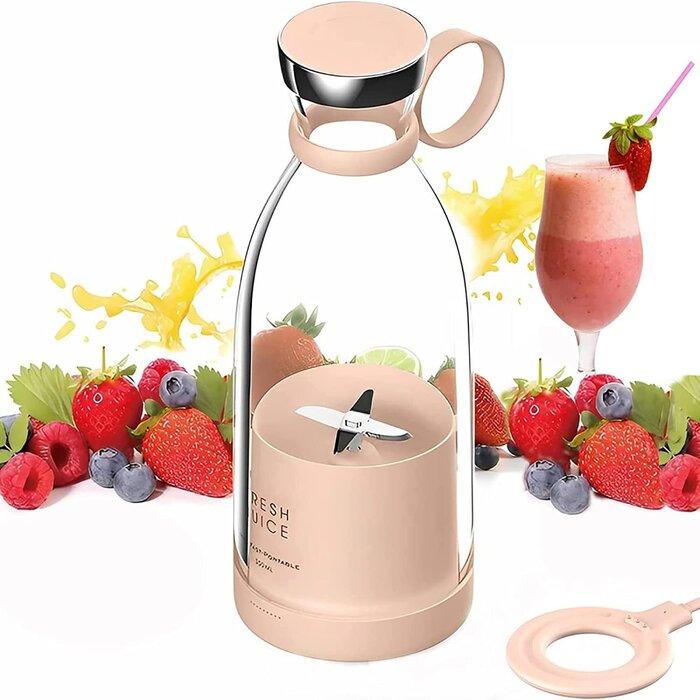Blender Portable 350 ml Rose - 33% de remise sur votre produit déballé