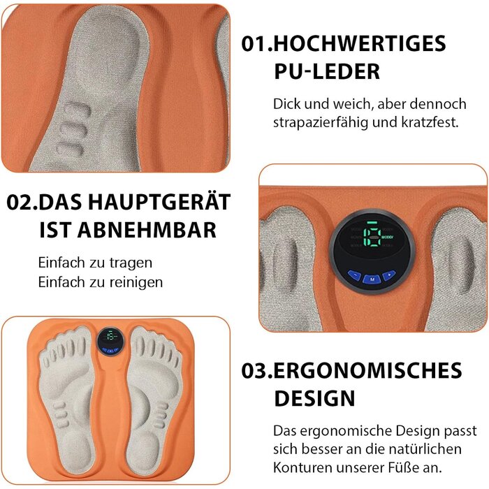 Appareil de massage 3D pieds et jambes - 32% de remise