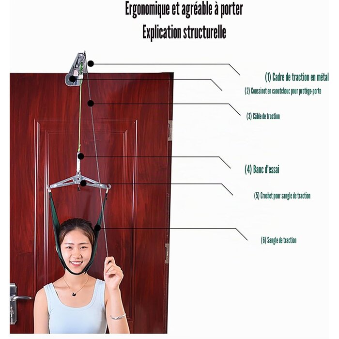 Appareil de traction cervicale - 32% de remise - Correction de posture