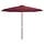 Parasol de jardin 350 cm bordeaux - 34% de remise
