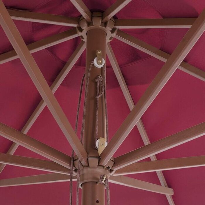 Parasol de jardin 350 cm bordeaux - 34% de remise