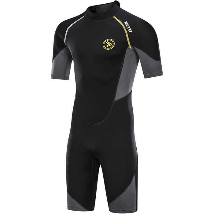 Combinaison de plongée courte homme noir taille L - 32% de remise