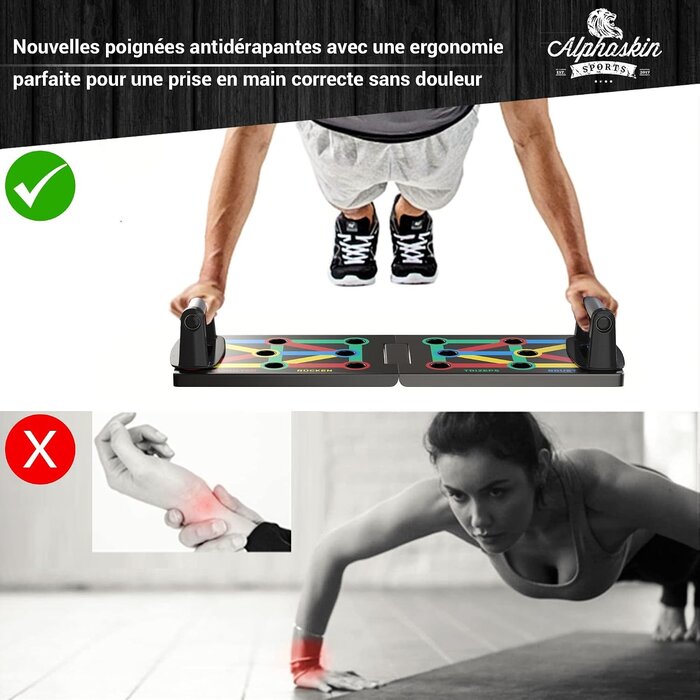 Planche de pompes 9-en-1 multifonction - 31% de remise