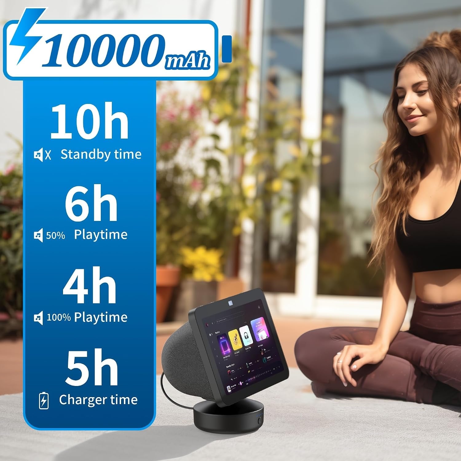 Station d'accueil portable pour Show 8 (3e gén) - 33% de remise