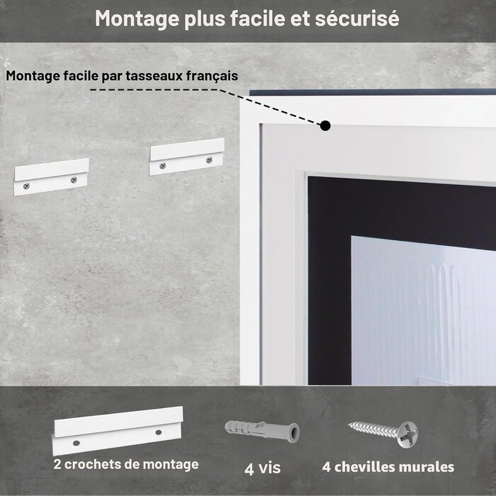 Miroir LED 80x120cm Antibuee - Intensité réglable - 34% de remise