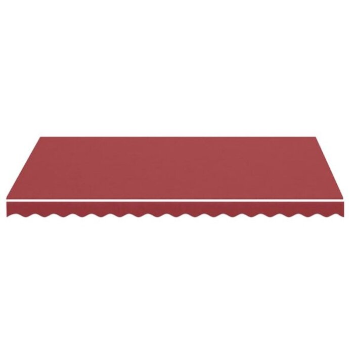 Toile de rechange store banne 3,5x2,5 m Rouge Bordeaux - 33% de remise