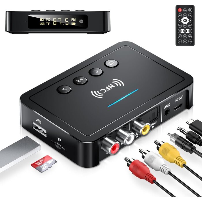 Adaptateur Audio Bluetooth 5.0 3-en-1 - 26% de remise