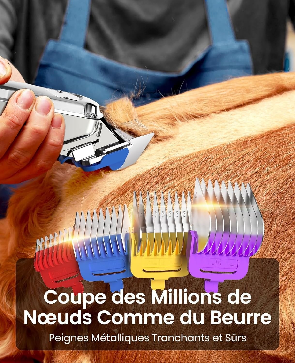 Tondeuse sans fil pour animaux - 33% de remise - Moteur puissant et silencieux