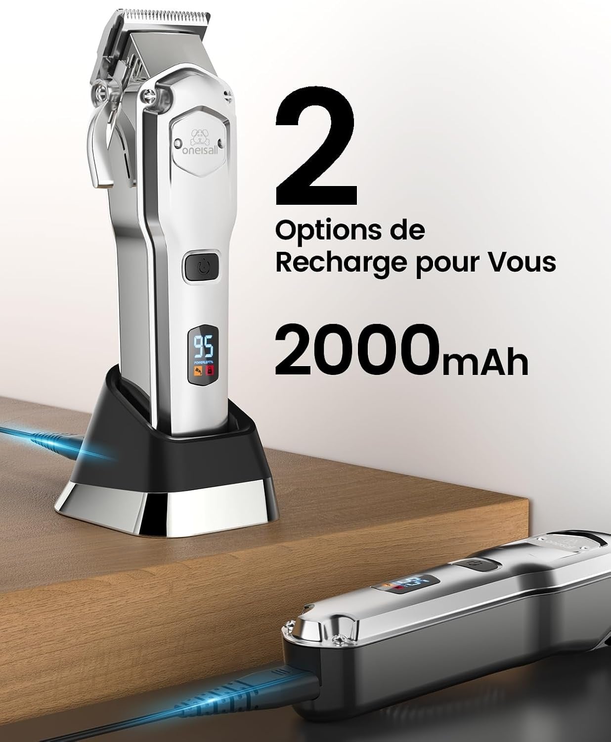Tondeuse sans fil pour animaux - 33% de remise - Moteur puissant et silencieux