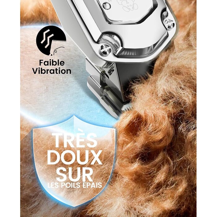 Tondeuse sans fil pour animaux - 33% de remise - Moteur puissant et silencieux