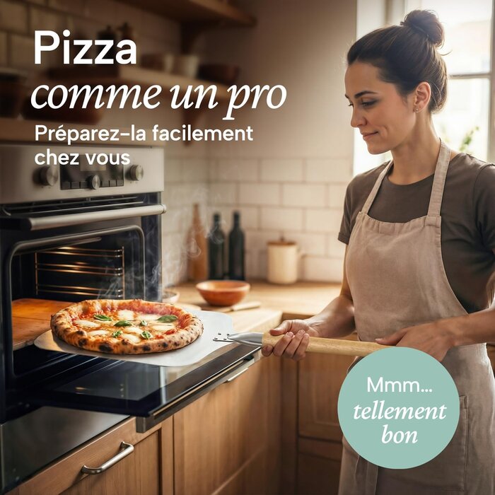 Pelle à pizza aluminium manche amovible 30,5cm - 29% de remise