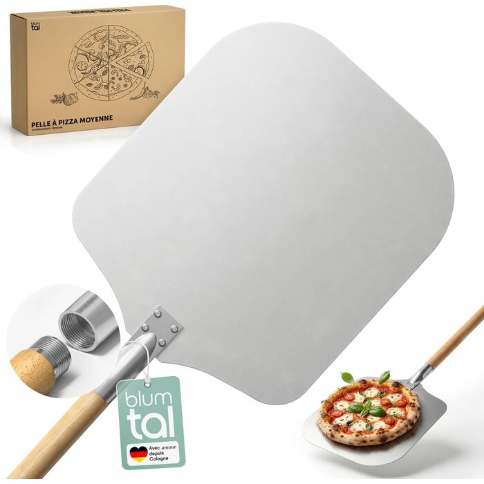 Pelle à pizza aluminium manche amovible 30,5cm - 29% de remise