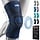 Genouillère médicale de compression bleue taille M - 31% de remise