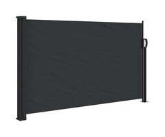 Vidaxl Pare-vent rétractable 117x300 cm noir - 45% de remise