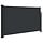 Pare-vent rétractable 117x300 cm Noir - 34% de remise