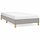 Cadre de lit 90x200 cm gris clair - 34% de remise