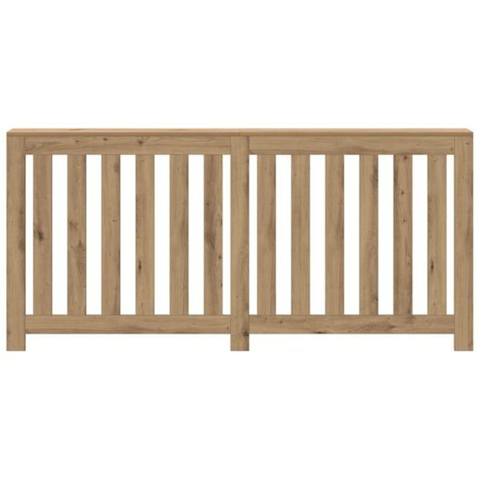 Cache-radiateur bois aspect chêne 175cm - 34% de remise