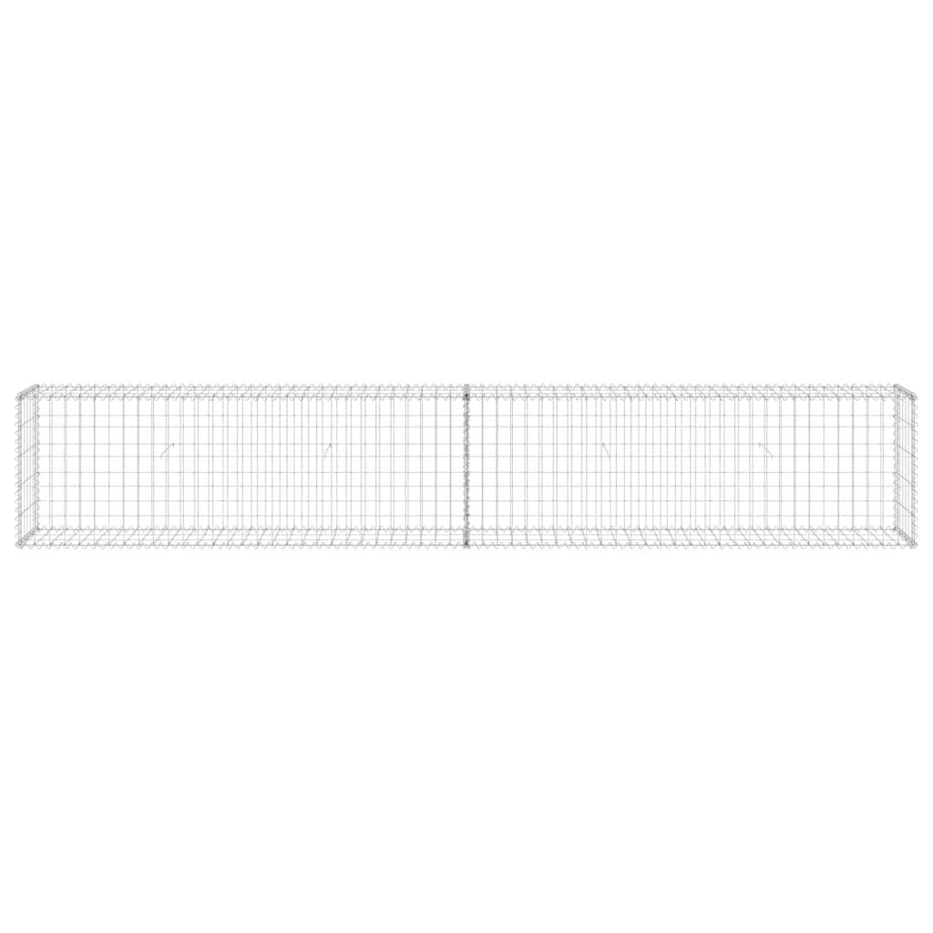 Mur en gabion 300x30x50 cm - Acier galvanisé - 34% de remise